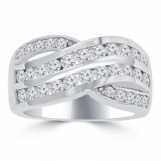 2.00 ct Ladies Round Cut Diamond Anniversary Ring in Prong Setting 2.00 ct Ladies Round Cut Diamond Anniversary Ring in Prong Setting