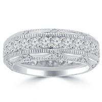 2.50 ct Ladies Round Cut Diamond Eternity Wedding Band Ring With 2.50 ct Ladies Round Cut Diamond Eternity Wedding Band Ring With