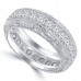 2.50 ct Ladies Round Cut Diamond Eternity Wedding Band Ring With 2.50 ct Ladies Round Cut Diamond Eternity Wedding Band Ring With
