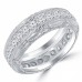 2.50 ct Ladies Round Cut Diamond Eternity Wedding Band Ring With 2.50 ct Ladies Round Cut Diamond Eternity Wedding Band Ring With