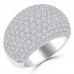 5.25 ct Ladies Round Cut Diamond Anniversary Ring