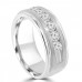 0.70 ct Men's Round Cut Diamond Wedding Band Ring in Channel Setting 0.70 ct Men's Round Cut Diamond Wedding Band Ring in Channel Setting