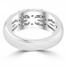 1.44 ct Ladies Five Row Round Cut Diamond Anniversary Ring