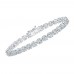 4.00 ct Ladies Round Cut Diamond Three Prong Tennis Bracelet 4.00 ct Ladies Round Cut Diamond Three Prong Tennis Bracelet