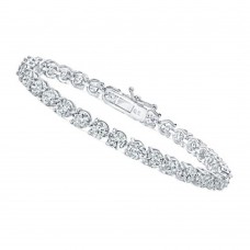 4.00 ct Ladies Round Cut Diamond Three Prong Tennis Bracelet 4.00 ct Ladies Round Cut Diamond Three Prong Tennis Bracelet