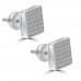 0.72 ct Round Cut Cubic Zirconia Stud Earrings in Screw Back 0.72 ct Round Cut Cubic Zirconia Stud Earrings in Screw Back