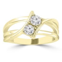 0.50 ct Ladies Round Cut Diamond Anniversary Wedding Band Ring ( G Color SI-1 Clarity)