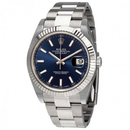 Oyster Perpetual Datejust 41 Blue Dial Automatic Men's Watch Oyster Perpetual Datejust 41 Blue Dial Automatic Men's Watch