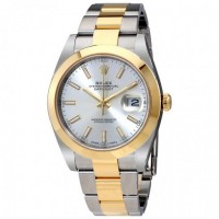 Datejust 41 Silver Dial Steel and 18K Yellow Gold Oyster Bracelet Men's Watch Datejust 41 Silver Dial Steel and 18K Yellow Gold Oyster Bracelet Men's Watch