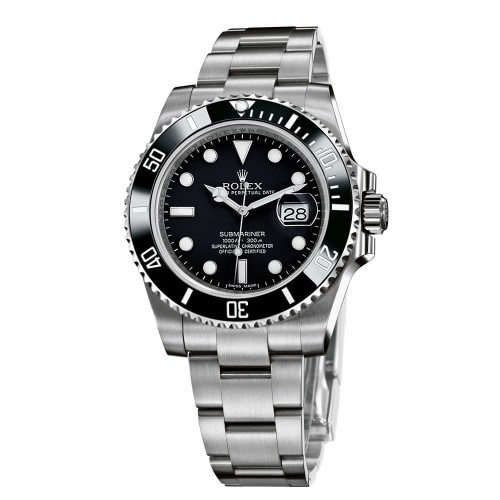 Rolex Submariner Black Dial Ceramic Bezel Steel Mens Watch Rolex Submariner Black Dial Ceramic Bezel Steel Mens Watch