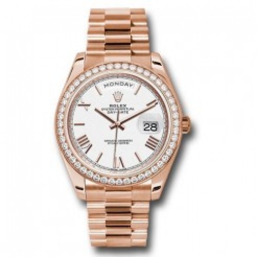 Day Date 40 Everose Gold Diamond Bezel Day Date 40 Everose Gold Diamond Bezel