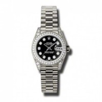 Datejust Lady - Gold President White Gold - Diamond Bezel - President Datejust Lady - Gold President White Gold - Diamond Bezel - President