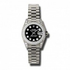 Datejust Lady - Gold President White Gold - Diamond Bezel - President Datejust Lady - Gold President White Gold - Diamond Bezel - President