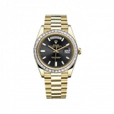 Day-Date 40 228398TBR Gold Watch (Black Set with Diamonds) Day-Date 40 228398TBR Gold Watch (Black Set with Diamonds)