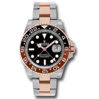 Rolex GMT-Master II Automatic Mens Steel and 18kt Everose Gold Oyster Watch Rolex GMT-Master II Automatic Mens Steel and 18kt Everose Gold Oyster Watch