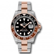 Rolex GMT-Master II Automatic Mens Steel and 18kt Everose Gold Oyster Watch Rolex GMT-Master II Automatic Mens Steel and 18kt Everose Gold Oyster Watch