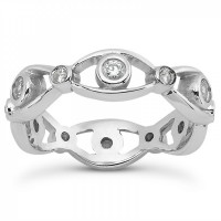 0.70 ct Ladies Round Cut Diamond Eternity Wedding Band Ring 0.70 ct Ladies Round Cut Diamond Eternity Wedding Band Ring