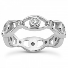 0.70 ct Ladies Round Cut Diamond Eternity Wedding Band Ring 0.70 ct Ladies Round Cut Diamond Eternity Wedding Band Ring
