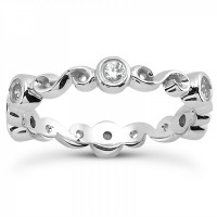 0.30 ct Ladies Round Cut Diamond Eternity Wedding Band Ring 0.30 ct Ladies Round Cut Diamond Eternity Wedding Band Ring