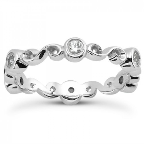 0.30 ct Ladies Round Cut Diamond Eternity Wedding Band Ring 0.30 ct Ladies Round Cut Diamond Eternity Wedding Band Ring