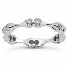 0.36 ct Ladies Round Cut Diamond Eternity Wedding Band Ring 0.36 ct Ladies Round Cut Diamond Eternity Wedding Band Ring