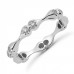 0.36 ct Ladies Round Cut Diamond Eternity Wedding Band Ring