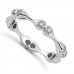 0.36 ct Ladies Round Cut Diamond Eternity Wedding Band Ring