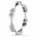 0.36 ct Ladies Round Cut Diamond Eternity Wedding Band Ring