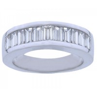 2.00 ct Baguette Cut Diamond Wedding Band Ring 2.00 ct Baguette Cut Diamond Wedding Band Ring