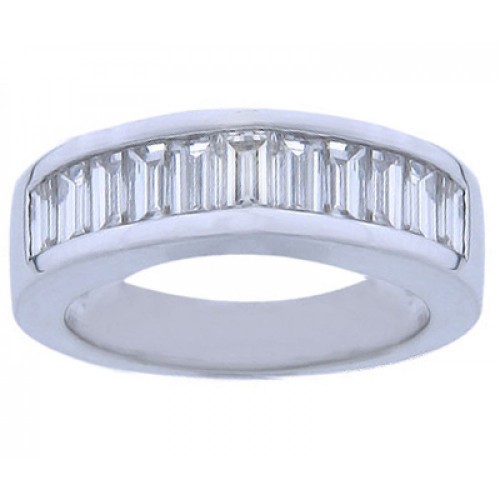 2.00 ct Baguette Cut Diamond Wedding Band Ring 2.00 ct Baguette Cut Diamond Wedding Band Ring