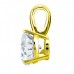 0.65 Ct Ladies Round Cut Diamond Solitaire Pendant / Necklace 0.65 Ct Ladies Round Cut Diamond Solitaire Pendant / Necklace